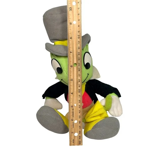 Vintage Disney Store Jiminy Cricket Plush Pinocchio Toy w/ Hat & Umbrella
10" - Picture 10 of 11